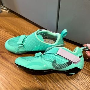 Nike cycling shoes. Never worn.